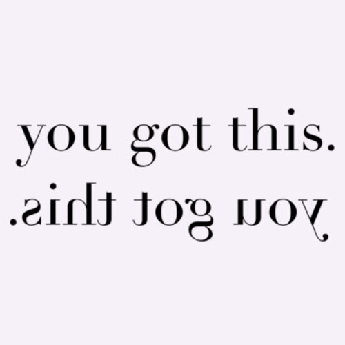 You Got This - Women's Crop Tee (Same Day Dispatch) Design