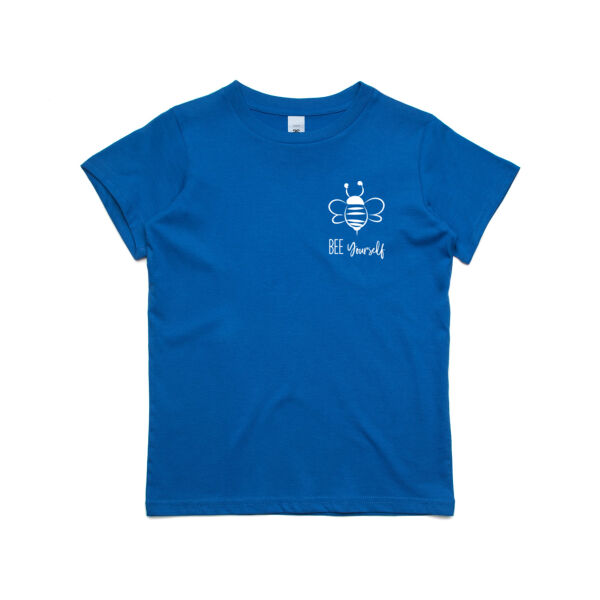 BEE Yourself - Kids Tee (White logo) Thumbnail