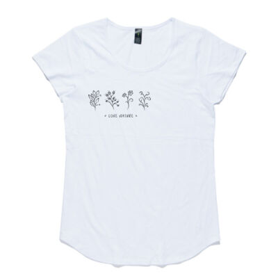 Love Nature (White) - Women's Tee Thumbnail