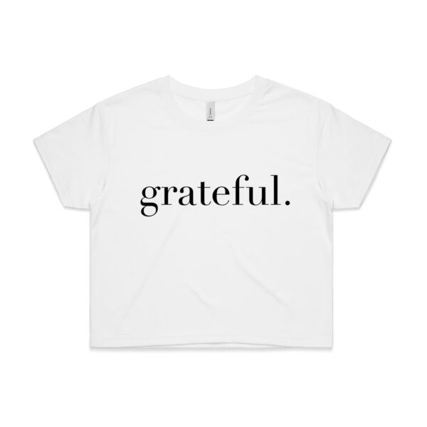 Grateful - Women's Crop Tee Thumbnail