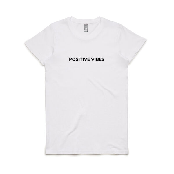 Positive Vibes - Womens Tee Thumbnail